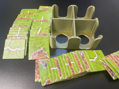 carcassone tile tower