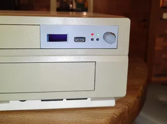 Amiga 2000 Gotek front panel oled 0.91" and rotary