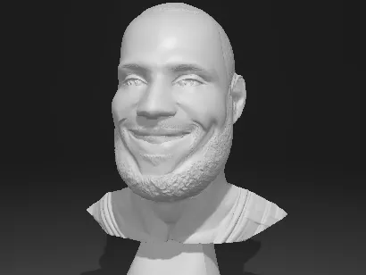 statue of Lebron James