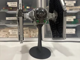 100 mm building block angled ship display stand