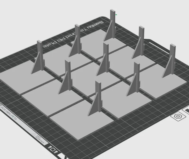Ikea pegboard mini stands