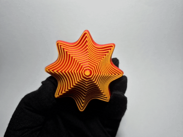 Living Flower Fidget|Kinetic Print-in-Place Flower