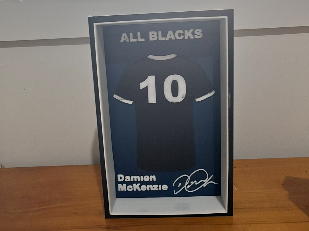 Damien McKenzie Shirt Frame