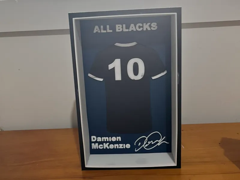 Damien McKenzie Shirt Frame