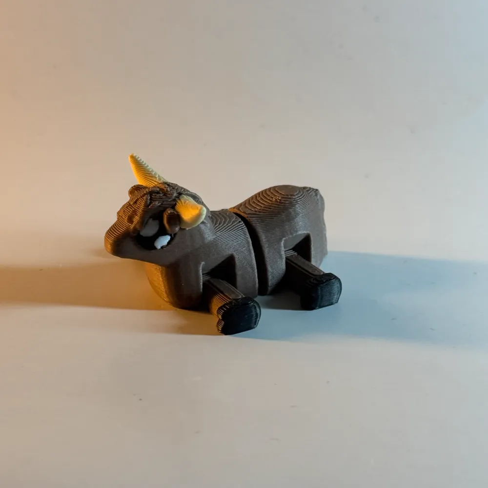 Articulated Cute Highland Cow - Free 3D Print Model - MakerWorld