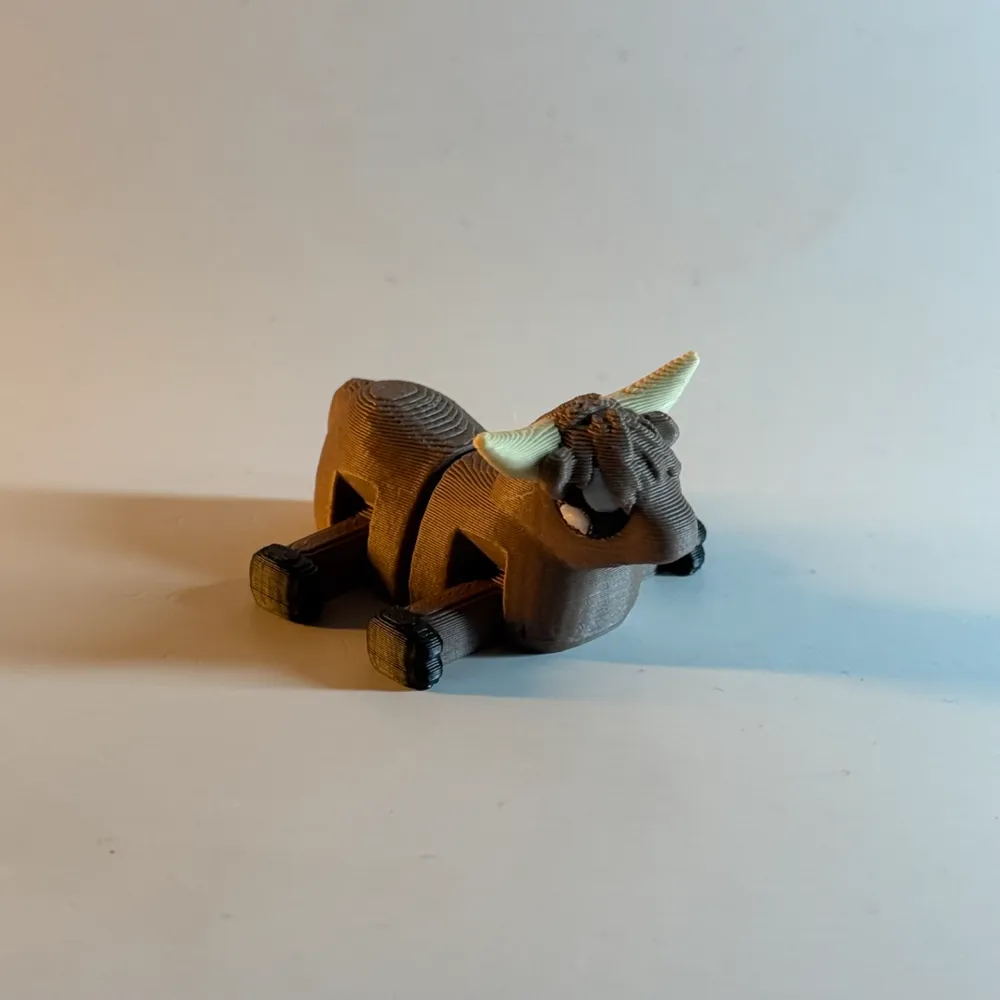 Articulated Cute Highland Cow - Free 3D Print Model - MakerWorld