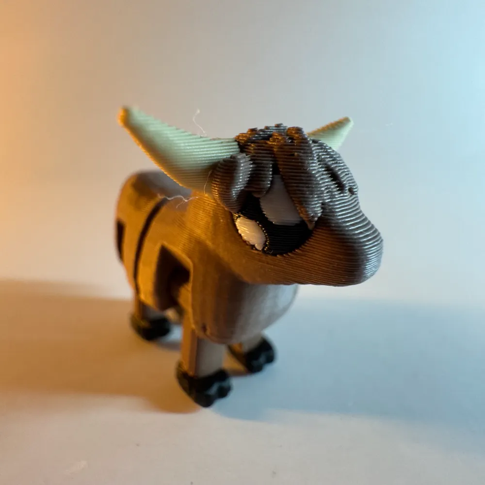 Articulated Cute Highland Cow - Free 3D Print Model - MakerWorld