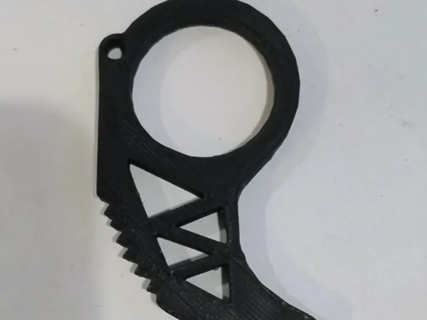 Porte-clés fidget style karambit