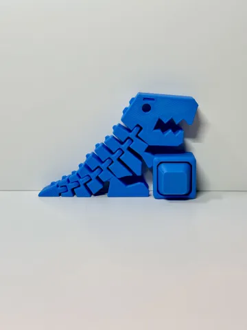 Objeto manipulable: Flexi Rex Clicker — vista de referencia 3