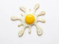 Magnets frigo 'bataille de nourriture' – œufs — photo 1