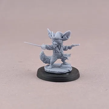 Letrero o emblema decorativo: Fenec Musketeer — vista de referencia 3
