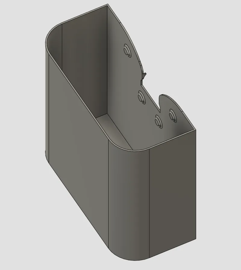 Super XL Poop Bin with alignment tabs