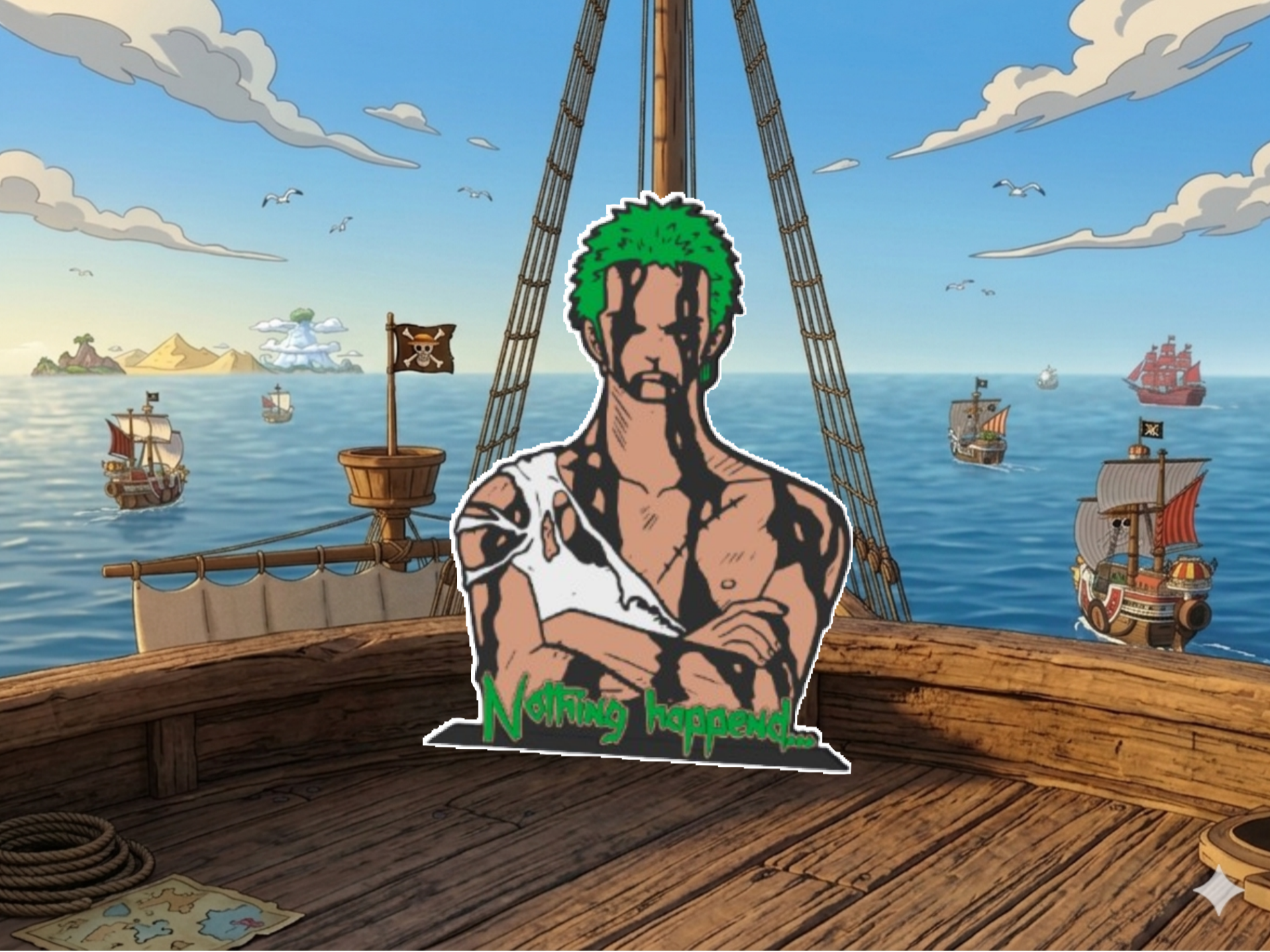 One Piece -  Roronoa Zoro Table Stand