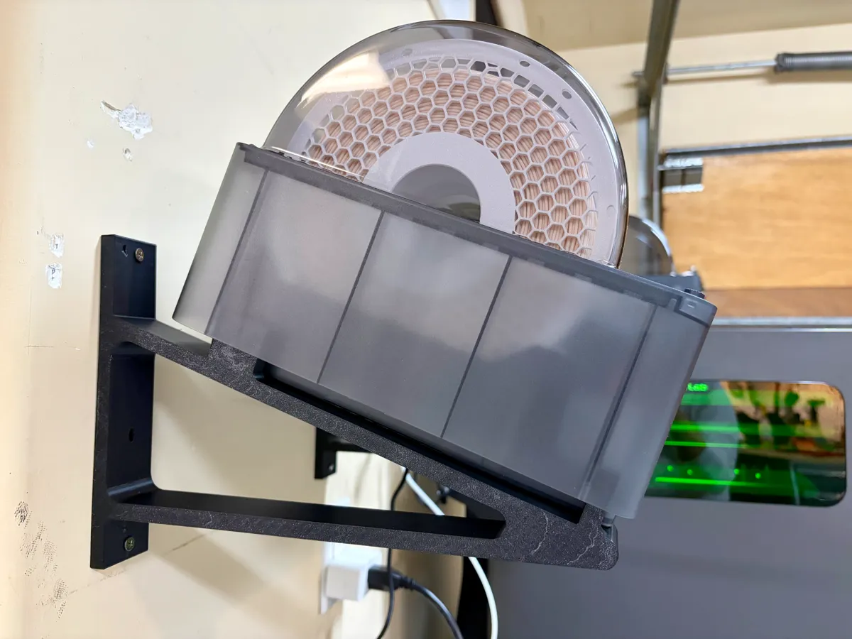 AMS Pro Wall Mount (No Supports Needed) - Free 3D Print Model - MakerWorld