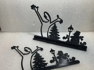 La Linea Snowman Christmas (Die Linie) 2 models