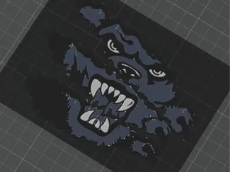Bear tear Canvas