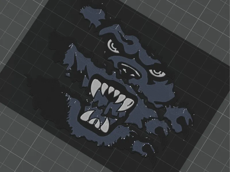 Bear tear Canvas