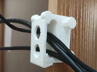 Clip sujeta cables - Wire management