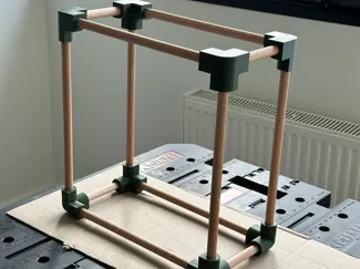 Modular Dowel 16x16mm Corners
