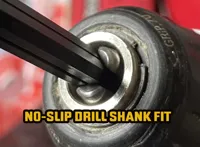 140% maximum strength rod + anti-slip