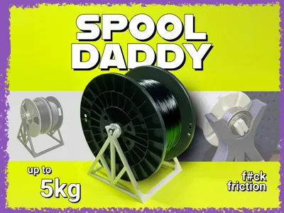 Spool Daddy - SUPER 5kg Spool Holder w/ Bearings