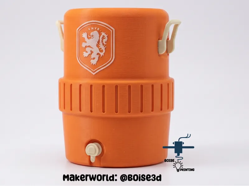 Netherlands Soccer – Igloo Cooler Koozie