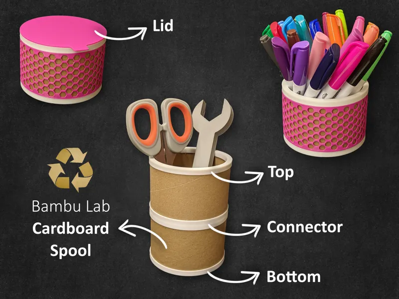 Bambu Lab Cardboard Spool Box