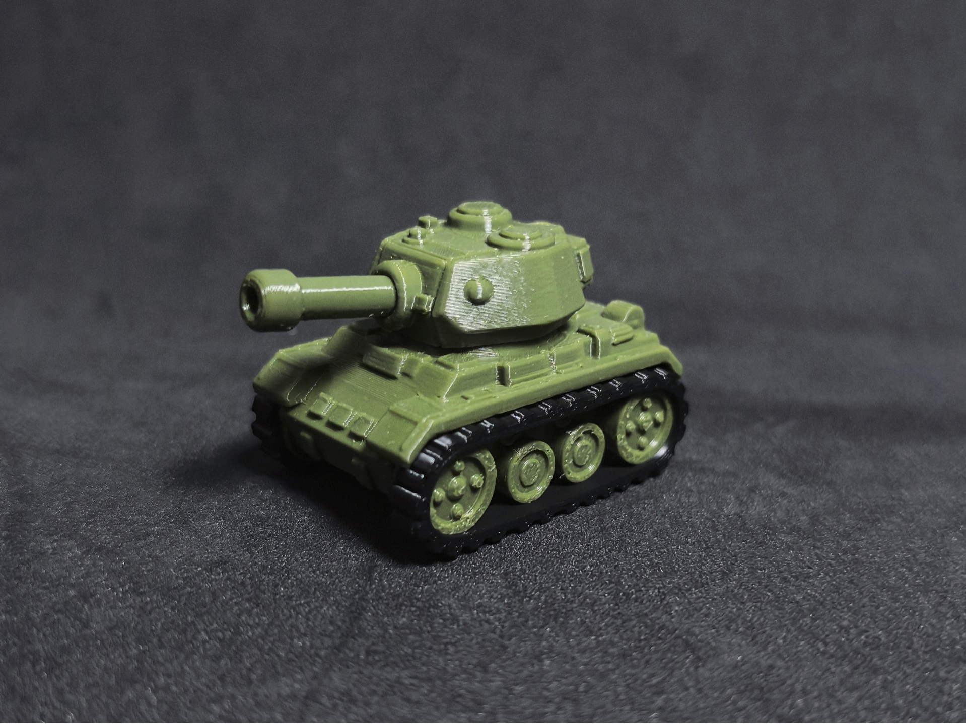Miniatura 1 do modelo 3D 35g迷你小坦克手把件（头部可动）
