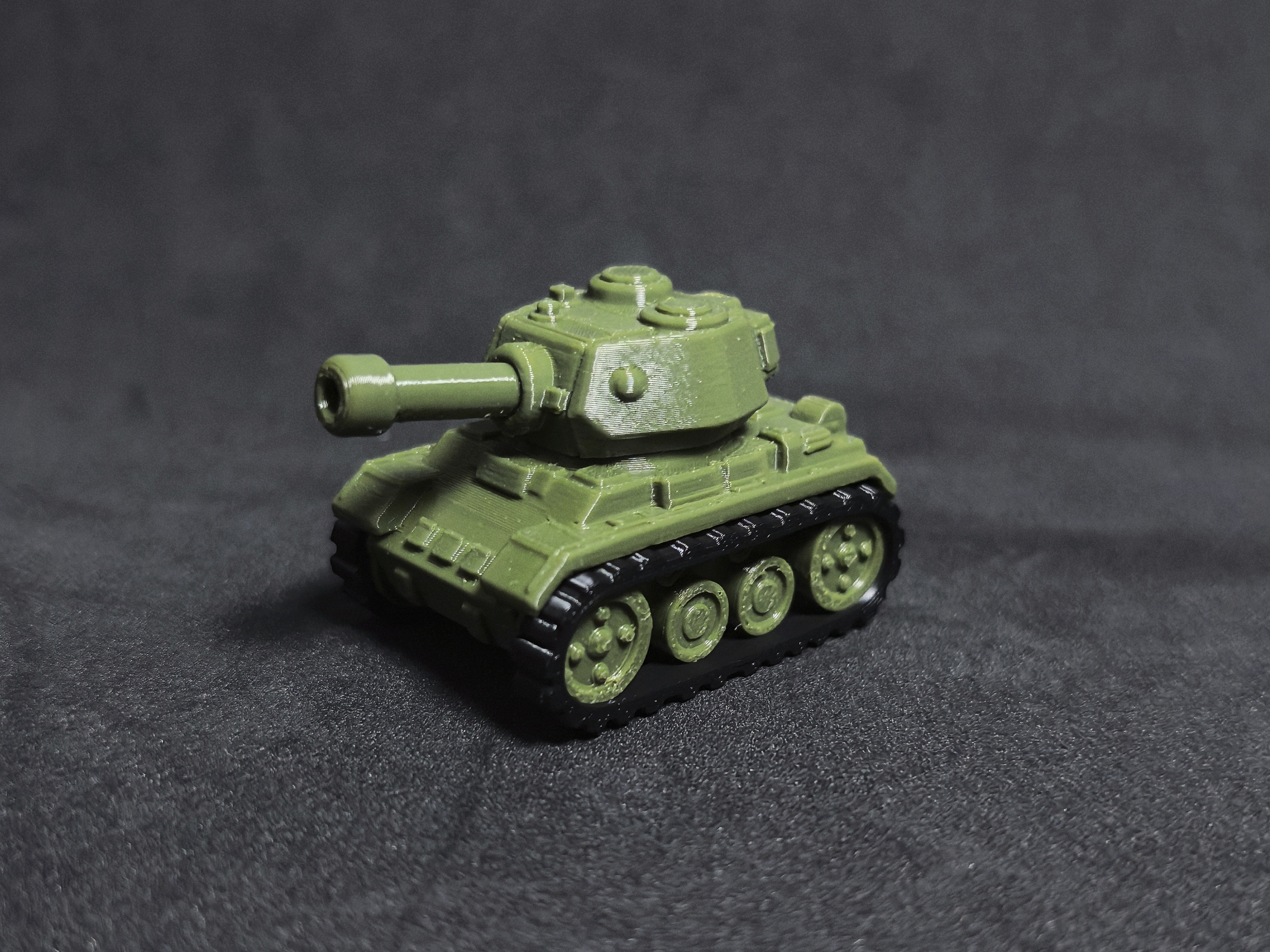 Miniatura 2 do modelo 3D 35g迷你小坦克手把件（头部可动）