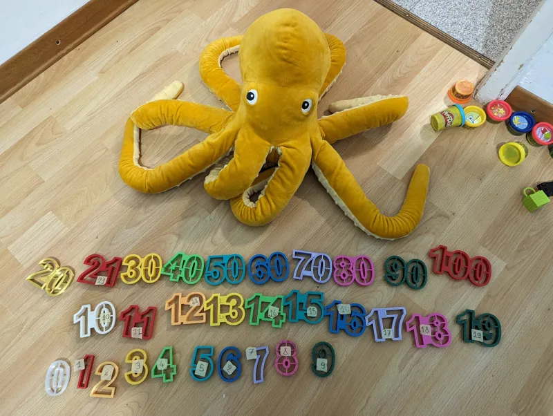 Numbers Cookie cutters 0-9