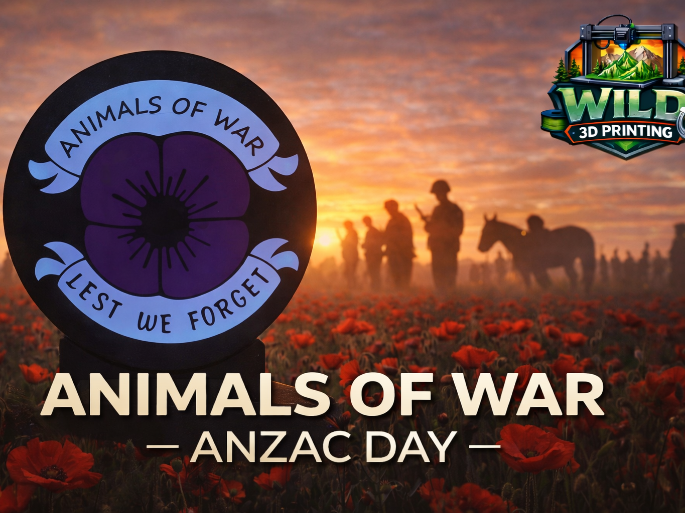 Animals of war Light box 