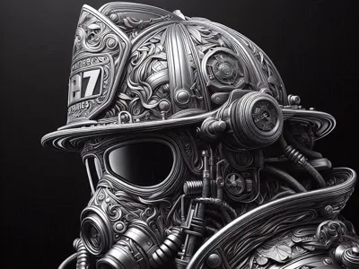 Deluxe Firefighter HueForge