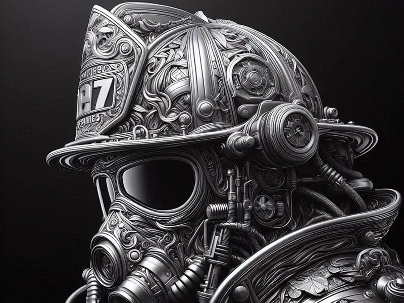 Deluxe Firefighter HueForge