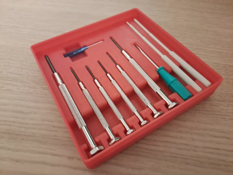 Gridfinity 3x3 h3 custom screwdrivers organizer