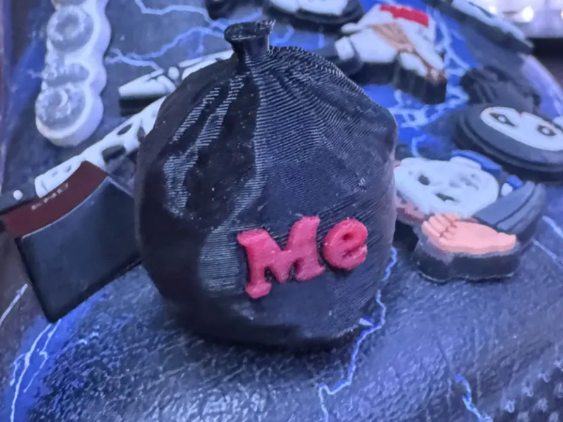 Im Trash Croc Charm