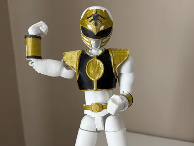 Dummy 13 Power Rangers White Ranger v2