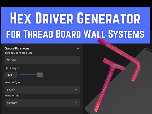 Hex Driver Generator for Thread Board systems