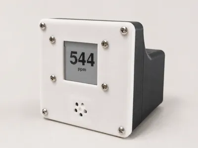 Wireless CO2 monitor