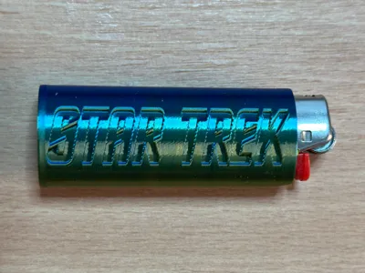 BIC lighter case Star Trek