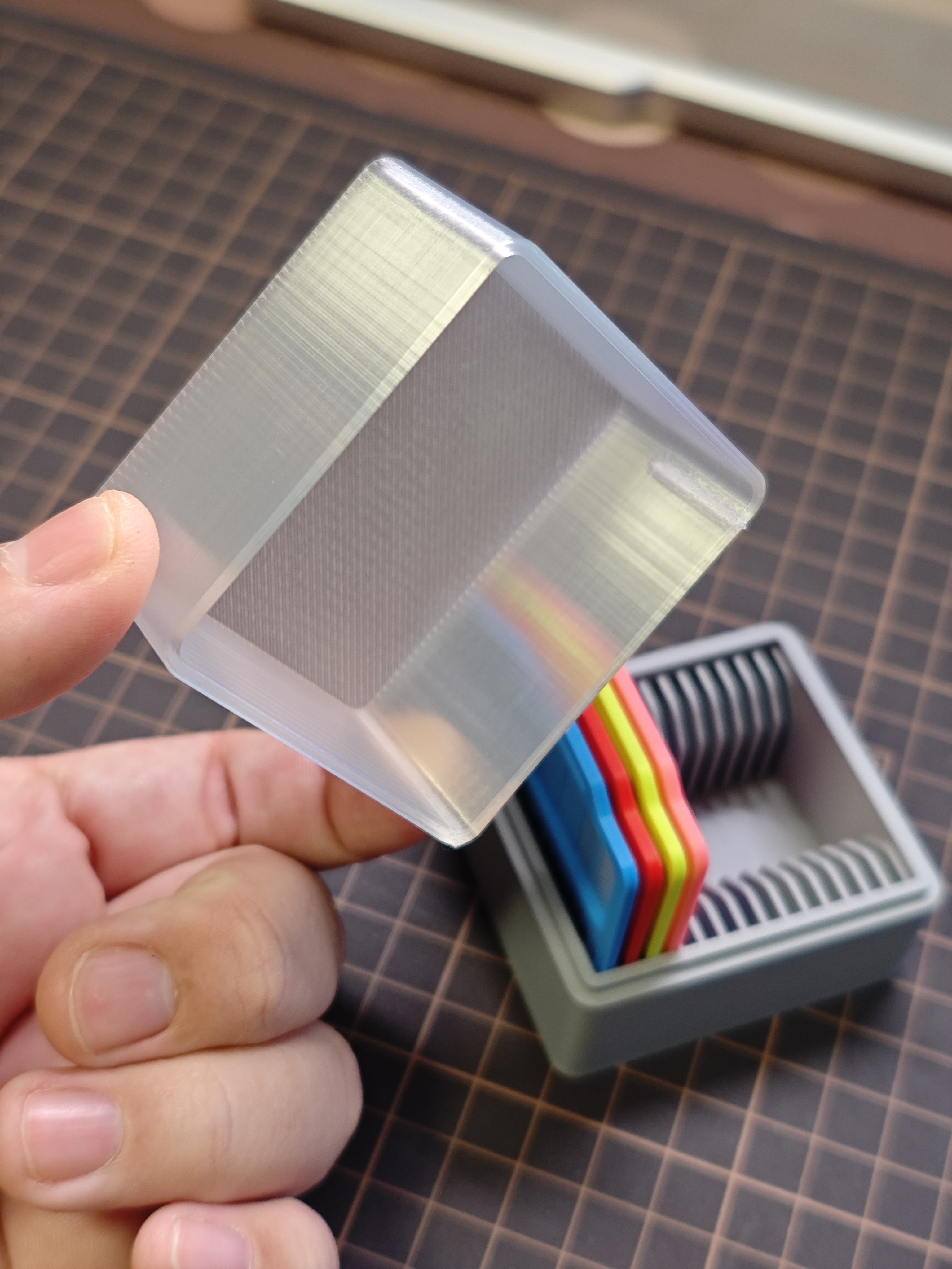 Miniatura 13 do modelo 3D 迷你打印板色卡(标签版 / 一体版)