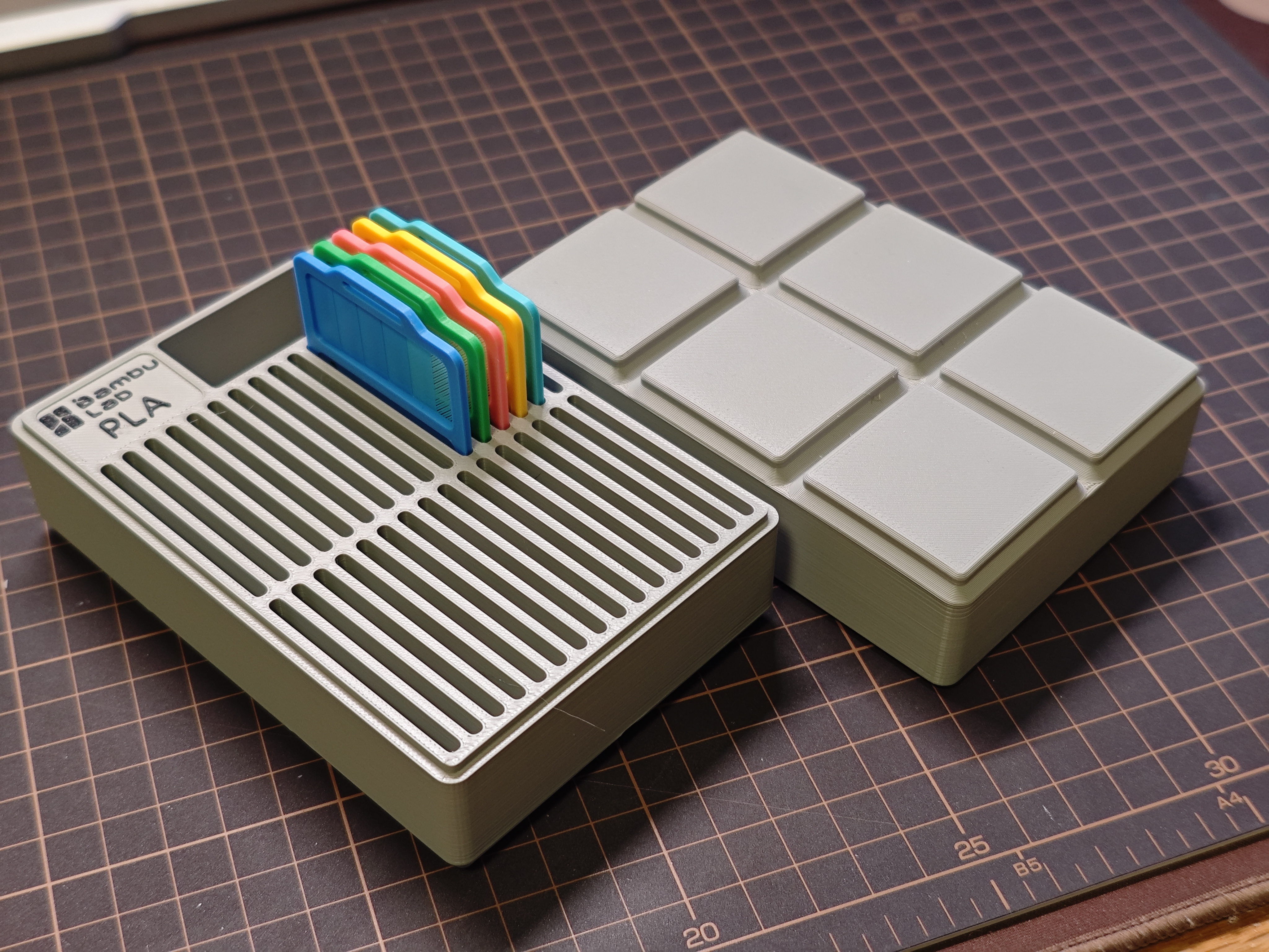 Miniatura 14 do modelo 3D 迷你打印板色卡(标签版 / 一体版)