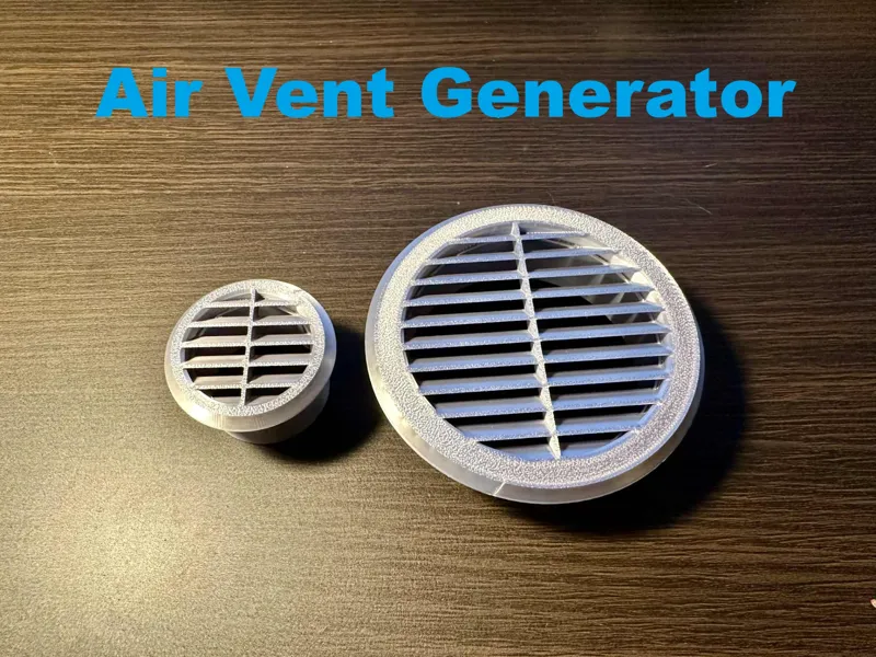 Air vent generator