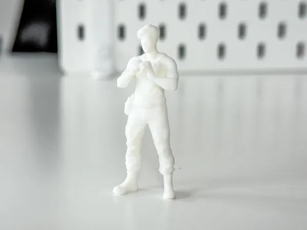Figurine miniature de soldat pour diorama