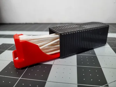 Travel Size Cotton Swab Holder