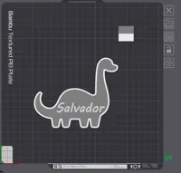 Dino without hanger