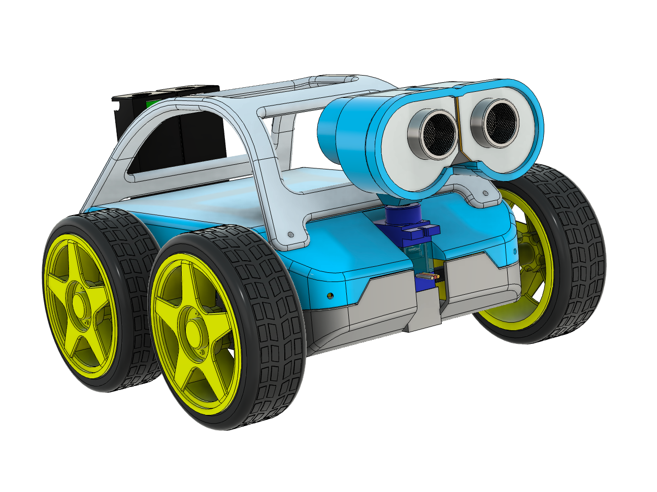 KIT CASE ROBOT EXPLORADOR ARDUINO 4x4