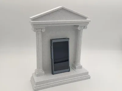 The Pantheon Pedestal: A Greek Temple Display