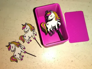 Storage box for Unicorn-Topper