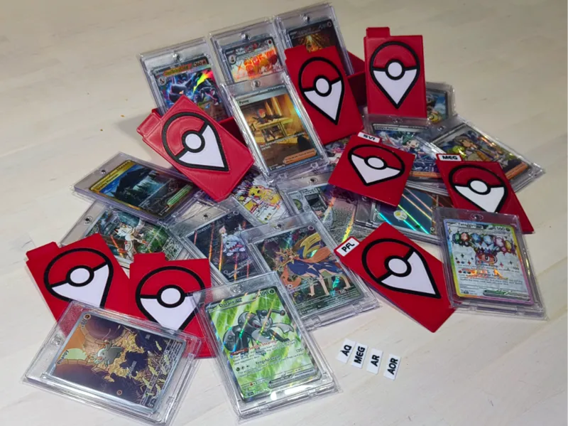 Pokemon Bulk Card Divider - GeoTag Pokeball