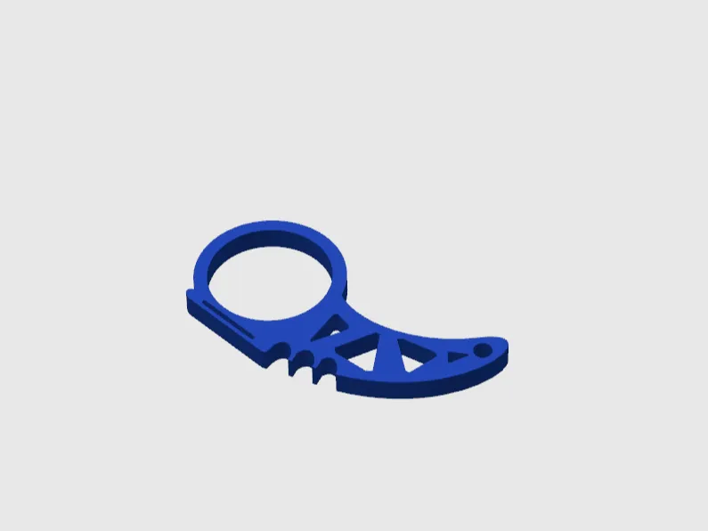 Keyrambit, keyflipper key chain for kids with adhd